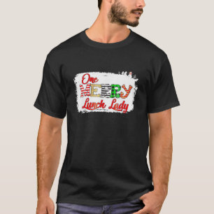 Camiseta Uma Feliz de almoço Lady Lover Natal Pajama Xmas H