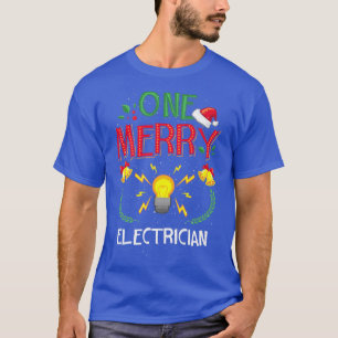 Camiseta Uma Feliz Eletrônica Eletricidade Feia Natal S