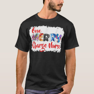 Camiseta Uma Feliz Enfermeira Natal PJ Xmas Correspondendo