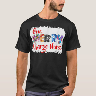 Camiseta Uma Feliz Enfermeira Natal PJ Xmas Correspondendo 