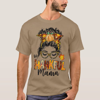 Camiseta Uma Feliz Mãe Engraçada Mensagem Chega outono Do Q