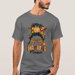 Camiseta Uma Feliz Mãe Engraçada Mensagem Chega outono Do Q