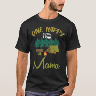 Camiseta Uma Feliz Mãe Feliz Camper Matando Família Primeir