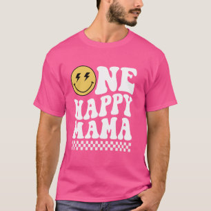 Camiseta Uma Feliz Mamãe 1º Aniversário Família Combinando