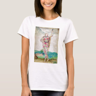 Camiseta Uma filha nova do Picts, c.1585 (w/c e gou