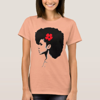 Camiseta Uma Flor Vermelha