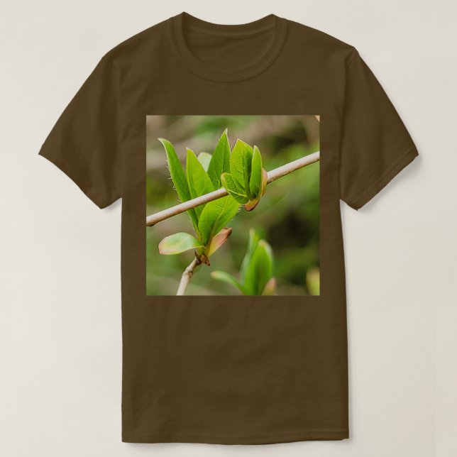 Camiseta Uma foto foi tirada na beleza do novo rolo de rebe (Frente do Design)