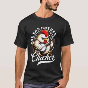Camiseta Uma Galinha Banjo Mãe Ruim Engraçada Fazenda Mu