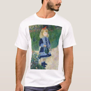 Camiseta Uma garota com uma lata de água por Auguste Renoir