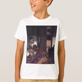 Camiseta Uma garota dormindo por Johannes Vermeer