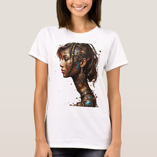 Camiseta Uma Garota Morena (Frente)
