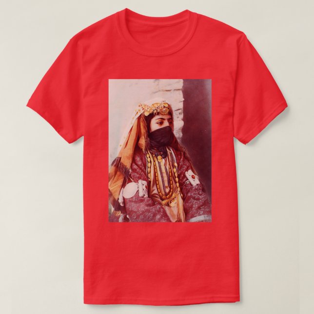 Camiseta Uma garota persa de Teerã (Frente do Design)