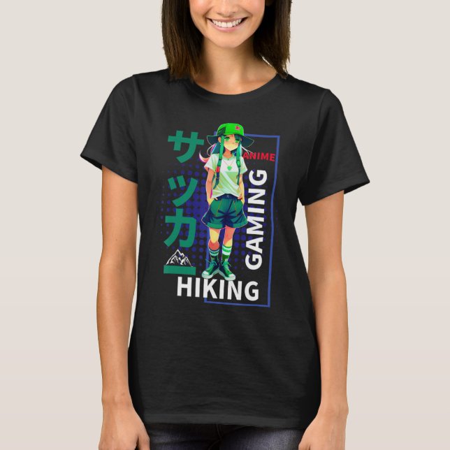 Camiseta Uma Garota que Ama Animes (Frente)