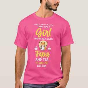 Camiseta Uma garota que ama chá e inimigos