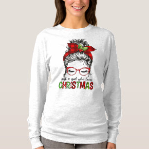 Camiseta Uma garota que ama o Natal