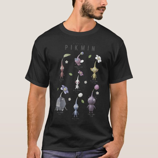 Camiseta Uma Guia Para Pikmin (Frente)