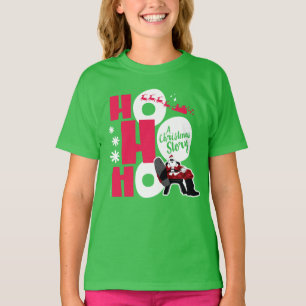 Camiseta Uma história de Natal   Ho Ho
