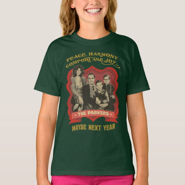 Camiseta Uma história de Natal | Paz, Harmonia, Conforto e  (Frente)