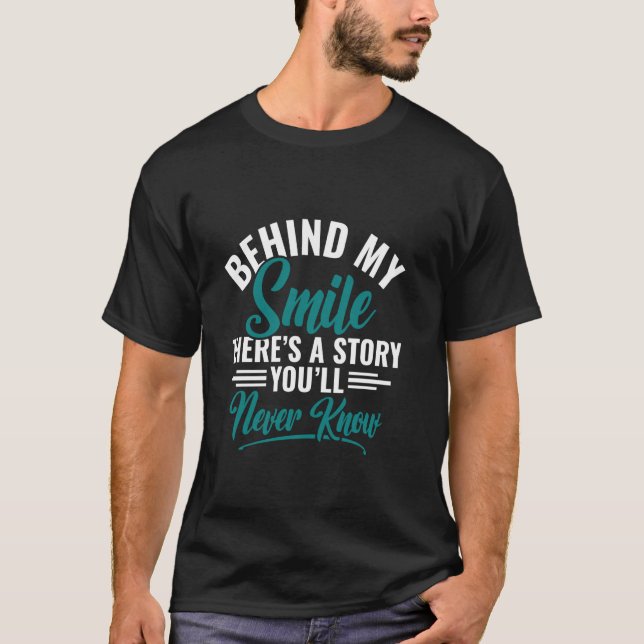 Camiseta Uma história que você nunca conhecerá - Sensibiliz (Frente)