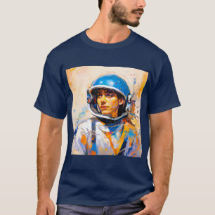 Camiseta Uma homenagem ao primeiro astronauta feminino