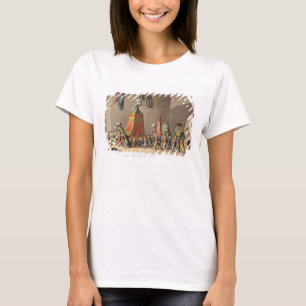 Camiseta Uma ideia da procissão grande do camelo sagrado