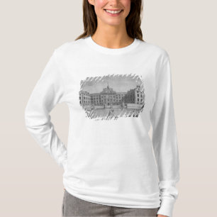 Camiseta Uma ideia de perspectiva da parte dianteira do