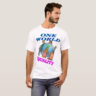 Camiseta Uma igualdade do mundo