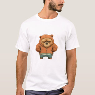 Camiseta Uma ilustração humorística adorável