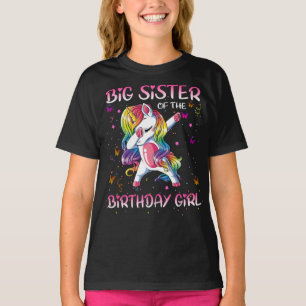 Camiseta Uma irmã mais velha do aniversário.