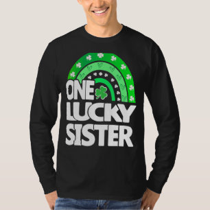 Camiseta Uma Irmã Sortuda Raparigas Toddler Rua Irlandesa A