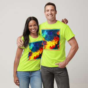 Camiseta Uma Jornada Colorida Através Do Universo. Comprar 