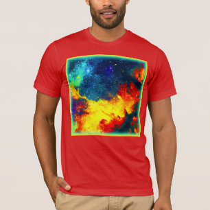 Camiseta Uma Jornada Colorida Através Do Universo. Comprar
