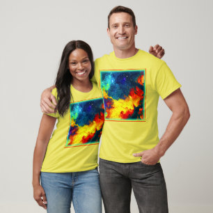 Camiseta Uma Jornada Colorida Através Do Universo. Comprar