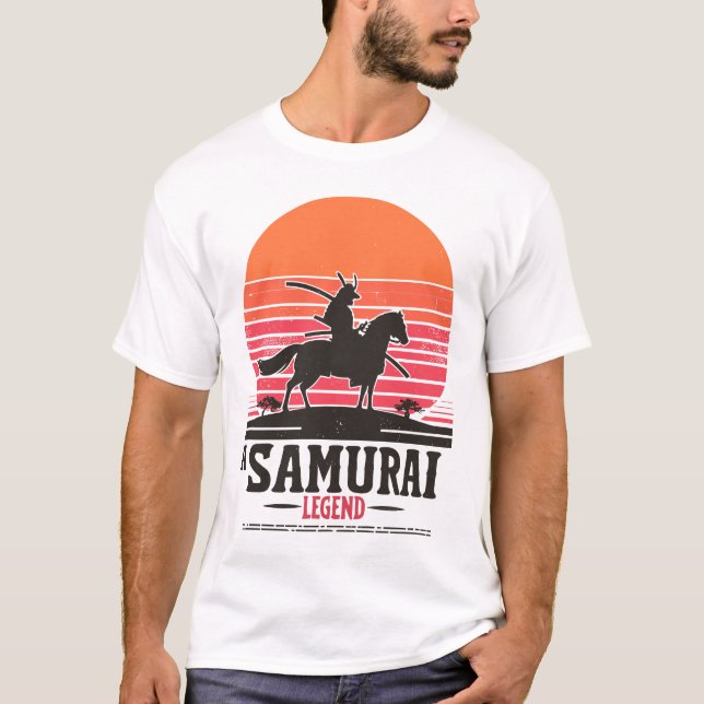 Camiseta Uma lenda Samurai (Frente)