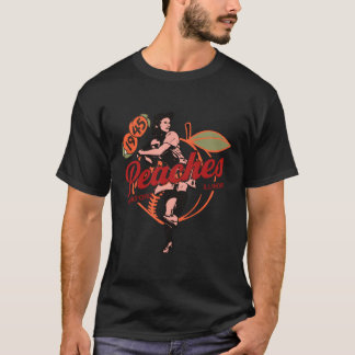 Camiseta Uma Liga De Seus Próprios Pêssegos Rockford Baseba