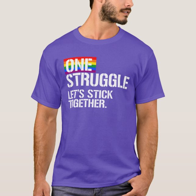 Camiseta Uma Luta Juntos (Frente)
