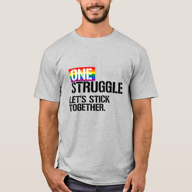 Camiseta Uma Luta Vamos nos Unir (Frente)