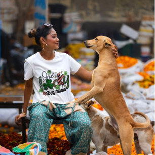 Camiseta Uma Mãe de Cachorro Sortuda