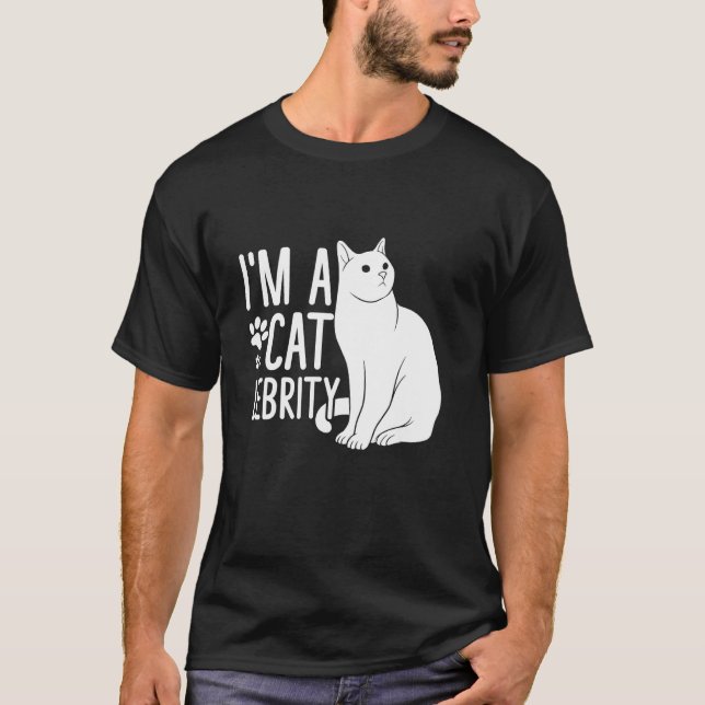 Camiseta uma Mãe de Gato Catlebridade (Frente)