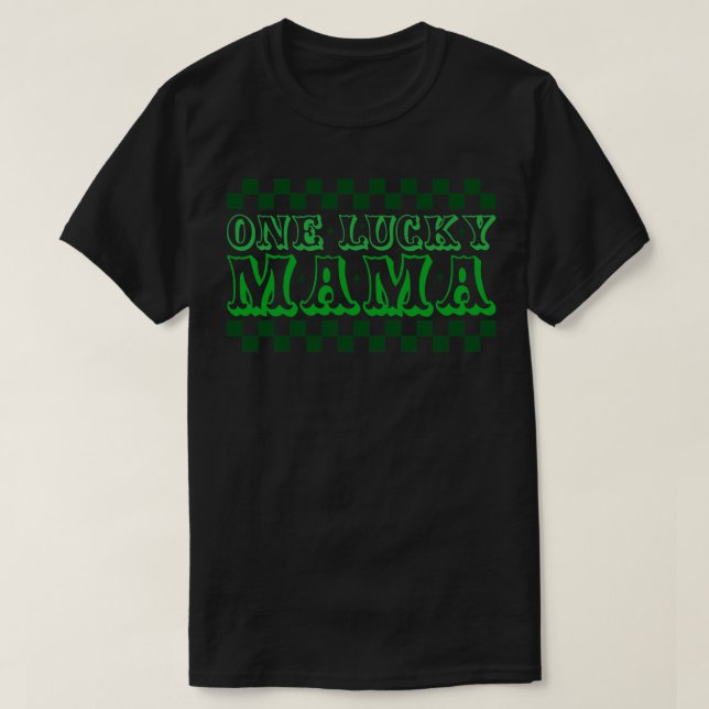Camiseta Uma Mãe Sortuda 2 (Frente do Design)