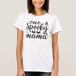 Camiseta Uma Mama Spooky Halloween