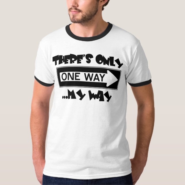 Camiseta Uma maneira (Frente)