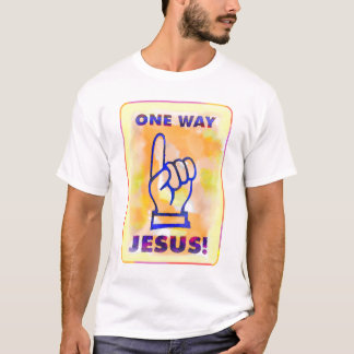 Camiseta Uma maneira - Jesus!