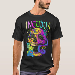 Camiseta Uma Manhã Esquerda Do Crânio E Uma Visão Incubus D