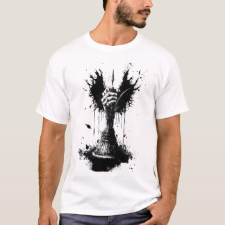 Camiseta Uma Mão Ridorosa Possui Uma Lendária Camisa-T