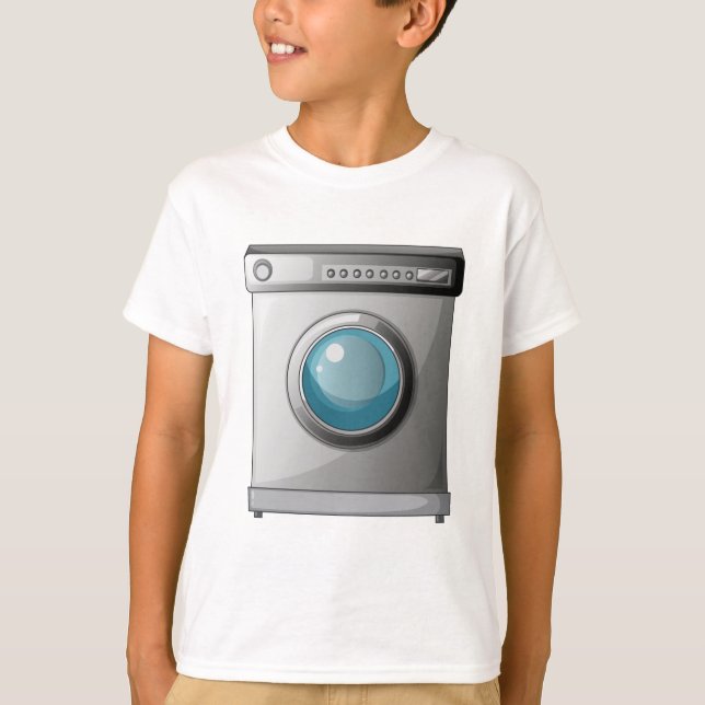 Camiseta Uma máquina de lavar (Frente)