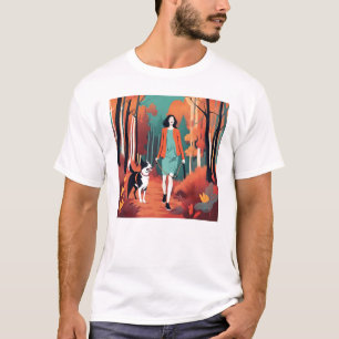 Camiseta Uma Melhor Cota De Cachorro Amigo -