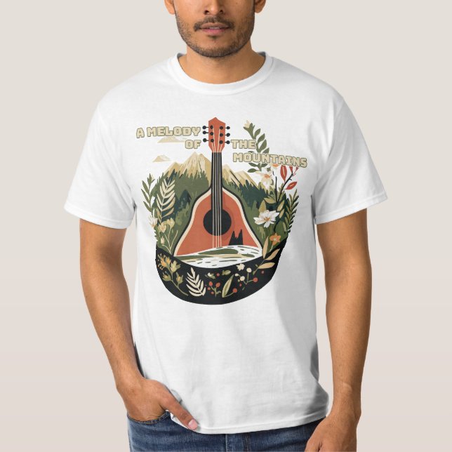 Camiseta Uma Melodia das Montanhas (Frente)