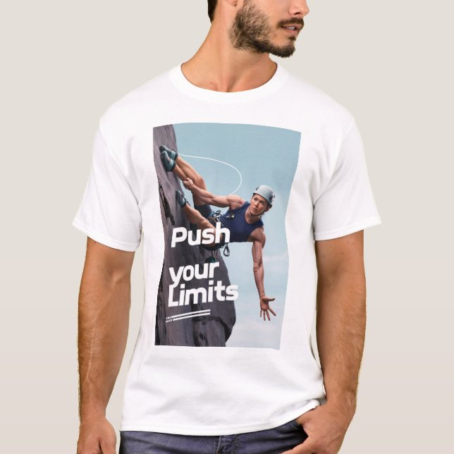 Camiseta Uma montanha simples e um combo solar (Frente)