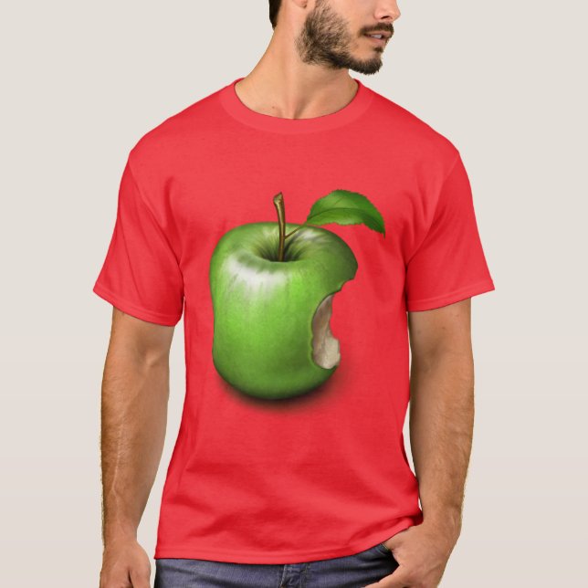 Camiseta Uma mordida da maçã (Frente)
